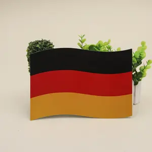 Adesivo magnético da bandeira da alemanha, presentes da promoção