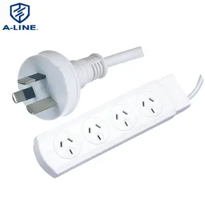 Draagbare Australische 4-Outlets Power Board