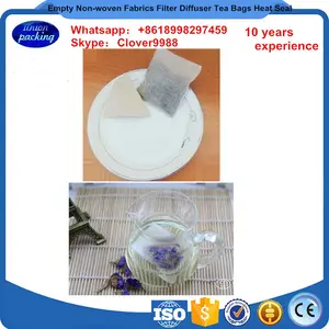 halogen bag empty non-woven fabrics filter diffuser tea bag heat seal price