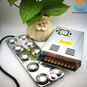 Bán Buôn 5500 Ml/h 10 Head Siêu Âm Tạo Độ Ẩm Công Nghiệp <span class=keywords><strong>Fogger</strong></span> Áp Điện <span class=keywords><strong>Mist</strong></span> <span class=keywords><strong>Maker</strong></span> - Product Image 4