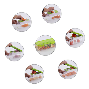Buena cortadora <span class=keywords><strong>de</strong></span> verduras trituradora cortador <span class=keywords><strong>rallador</strong></span> <span class=keywords><strong>de</strong></span> helicóptero Maestro <span class=keywords><strong>de</strong></span> cocina con contenedor y <span class=keywords><strong>tapa</strong></span> - Product Image 2
