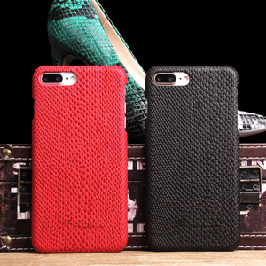 Premium pu cuero serpiente líneas caja del teléfono celular para el iPhone 7 - Product Image 1