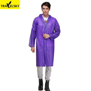 Abbigliamento impermeabile trasparente Travelsky Logo personalizzato uomo adulto e <span class=keywords><strong>donna</strong></span> - Product Image 2