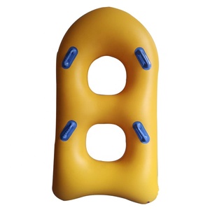 Durable 2 Persona río perezoso doble inflable parque de agua de tubo anillo de natación Parque Acuático de deportes