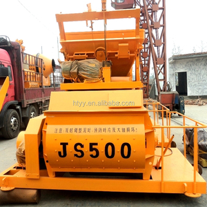 JS500 Automatique <span class=keywords><strong>Béton</strong></span> Machine Mélangeur avec Ascenseur et Trémie - Product Image 1