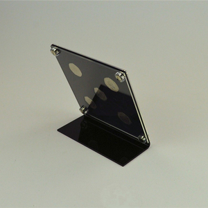 Nghiêng màu đen trở lại <span class=keywords><strong>Acrylic</strong></span> đồng xu Bộ sưu tập hiển thị chủ 5 tiền xu <span class=keywords><strong>Acrylic</strong></span> lưu niệm đồng xu hiển thị đứng cho cửa hàng - Product Image 4