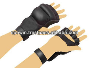 Mitaines de karaté en cuir de vachette, premier fournisseur, gants de combat, de compétition et d'entraînement, gants d'arts martiaux pour le grappin - Product Image 4