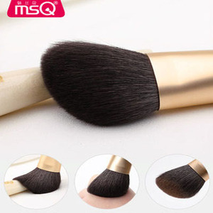 MSQ BYT serie di lusso pennelli per il trucco singolo angolo XGF capelli di capra Blush Kit di alta qualità con manico in legno per le guance - Product Image 4