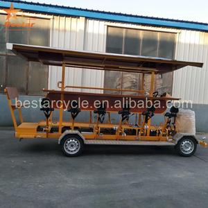 Energía solar cerveza venta bicicleta pedal pub local City Park Café Trike - Product Image 3