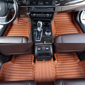 Set Completo di <span class=keywords><strong>Tappetini</strong></span> <span class=keywords><strong>Auto</strong></span> in Pelle Antiscivolo per <span class=keywords><strong>PEUGEOT</strong></span> <span class=keywords><strong>3008</strong></span> 2011-2016, Spessore 10mm, Impermeabili, Antipolvere, Facili da Pulire, Garanzia 1 Anno - Product Image 1