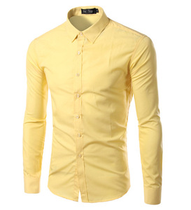 2023 New Design Cheap Good Serve Plain Dyed <strong>African</strong> <strong>Men</strong> Breathable White <strong>Shirt</strong> - Product Image 6