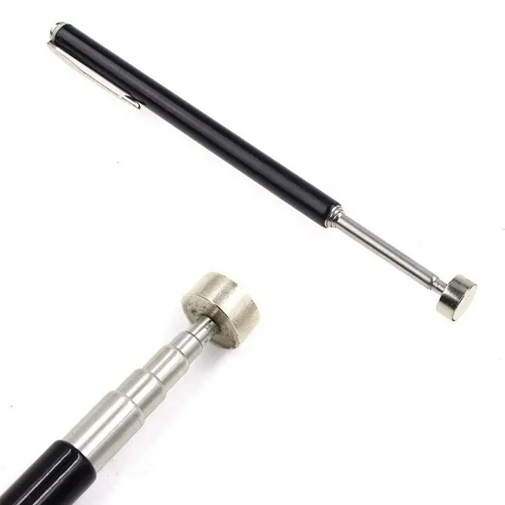 Portable Telescopic Magnet Magnetic Pen Pick Up Rod Stick Handheld Tools