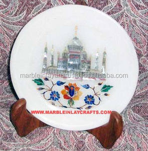 Plaque d'incrustation de marbre antique, cadeau d'entreprise - Product Image 1
