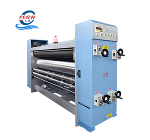 3 Màu <span class=keywords><strong>Carton</strong></span> Sóng Máy In Flexo Máy In Xẻ Rãnh Để Bán - Product Image 5