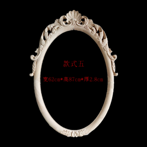 Marcos <span class=keywords><strong>de</strong></span> espejo <span class=keywords><strong>de</strong></span> madera decorativos antiguos, onlays tallados <span class=keywords><strong>de</strong></span> madera y <span class=keywords><strong>apliques</strong></span> - Product Image 4