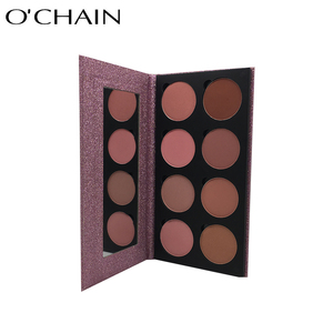 <span class=keywords><strong>Moda</strong></span> profesional 8 colores <span class=keywords><strong>Blush</strong></span> paleta con espejo - Product Image 2