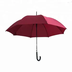 24 inç sopa şemsiye J kolu ile promosyon düz şemsiye