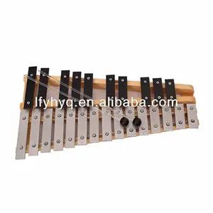 Percussie Instrument Naam 25 Sleutels Metalen Xylofoon
