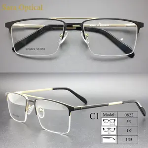 Sara — monture de lunettes en métal, Logo personnalisé, vente d'usine, chine