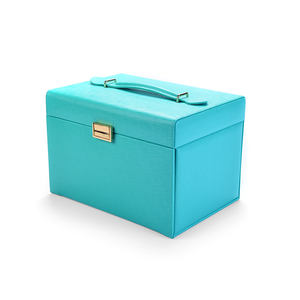 New product PU leather stock jewelry case multi-function jewelry box in stock
