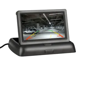 4.3 "Auto Auto Opvouwbare Monitor Lcd-scherm Dash Stand voor Backup Achteruitrijcamera