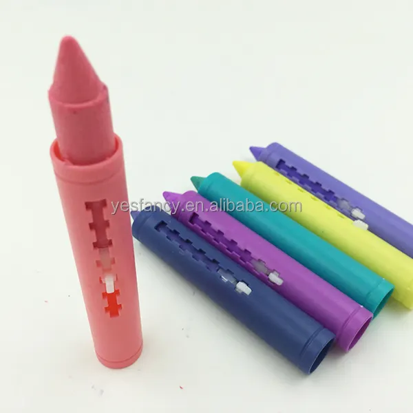 Best Selling 6 Pcs Niet Giftig Krijt Verf Op Keramische Wax Crayon