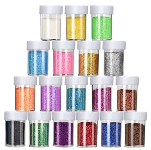 Leverancier Hoge Kwaliteit Niet Giftig Glitter Dazzling Kleuren Extra Fijne Ambacht Glitter Voor Diy Decoratie