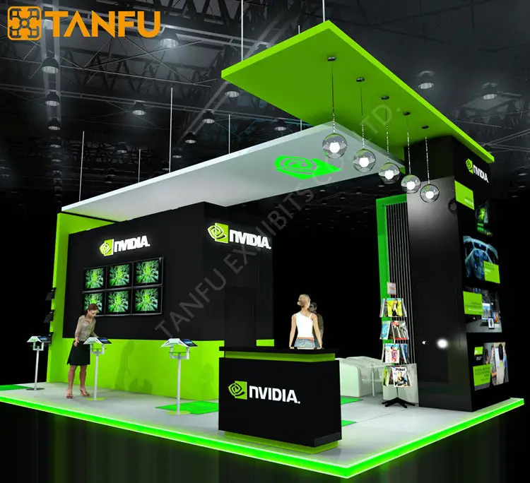 TANFU Design Exhibition Booth for Trade Show  100% Customized 