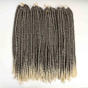Produits pour les cheveux 18 ''synthétique doux Dread Crochet Braids Faux Locs Crochet - Product Image 3
