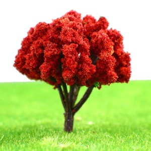 Árboles en Miniatura <span class=keywords><strong>para</strong></span> <span class=keywords><strong>Maquetas</strong></span> / Árboles Pequeños de Plástico <span class=keywords><strong>para</strong></span> Modelos Arquitectónicos de 4.5cm, Amarillo Claro, Diseño Europeo Ecológico - Product Image 6