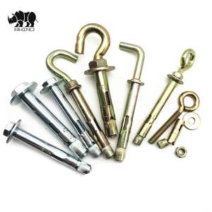 Carton en forme de L Matériau de qualité en acier <span class=keywords><strong>Crochet</strong></span> de béton en zinc jaune <span class=keywords><strong>Ancrage</strong></span> de manchon de boulon d'<span class=keywords><strong>ancrage</strong></span> avec <span class=keywords><strong>crochet</strong></span> - Product Image 6