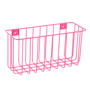 Home Decoration Iron Wire <strong>Basket</strong> Metal Hanging <strong>Wall</strong> <strong>Storage</strong> <strong>Basket</strong> - Product Image 2