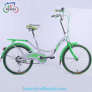 24 ''Unique Vitesse Rose Femmes néerlandais vélo, lady vélo de ville avec 26 pouce <span class=keywords><strong>halfbike</strong></span>, confort vélo - Product Image 6