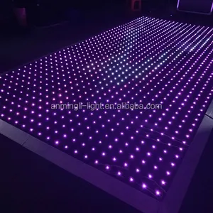 P10 led 디지털 픽셀 애니메이션 제어 비디오 댄스 플로어/무선 LED 댄스 플로어 60cm * 60cm