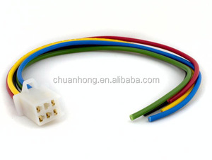 5 Pin, 6 Pin CDI conector del arnés de cableado de alambre 5 a 6 forma de la motocicleta Quad pozo de la bici de la suciedad para ATV honda CDI XL600R <span class=keywords><strong>Transalp</strong></span> 600 - Product Image 5