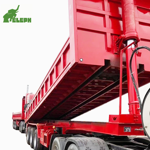 Heavy Duty Utilizzato O di Nuovo Su Misura 5 Assi Idraulico <span class=keywords><strong>Rc</strong></span> di Figura di U Hing Posteriore Discarica Semi Rimorchio del <span class=keywords><strong>Camion</strong></span> Per La Vendita - Product Image 6