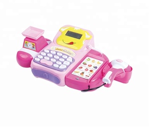 B/O niños pretend supermercado <span class=keywords><strong>juguete</strong></span> <span class=keywords><strong>caja</strong></span> <span class=keywords><strong>registradora</strong></span> <span class=keywords><strong>con</strong></span> micrófono - Product Image 3