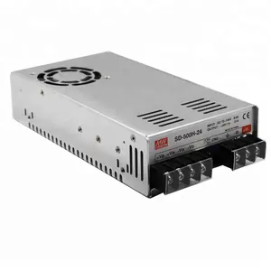 Step Down Buck 24V Machine 100V 21A-Sd-500H-24 Meanwell 500W Dc Naar Dc Converter