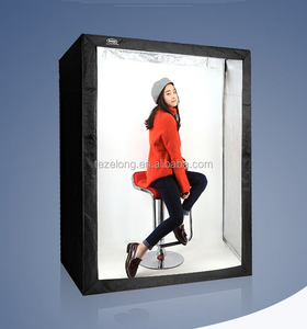 DEEP Led Professional tragbare <span class=keywords><strong>Softbox</strong></span> 120*80*160cm LED Photo Studio Video licht zelt mit LED-Licht 160cm - Product Image 2