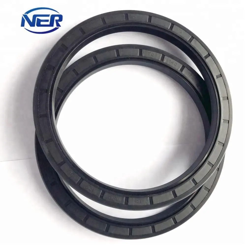 factory made TC 430*480*25 mm high temperature FKM Brown Thread double lip Rotary oil seal