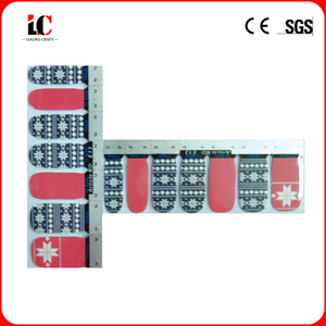 Échantillon gratuit 2D <span class=keywords><strong>nail</strong></span> <span class=keywords><strong>art</strong></span> autocollant coréen <span class=keywords><strong>nail</strong></span> wrap étanche <span class=keywords><strong>nail</strong></span> arts conception - Product Image 1