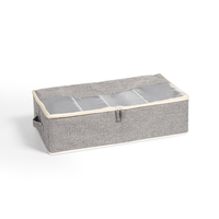 Sac de rangement pliable sous lit et pour salon en tissu Oxford grande capacité, compressé sous vide, pour chaussures, durable