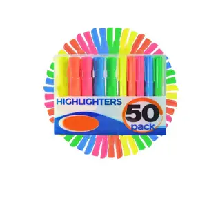 הטוב ביותר Highlighters 2 סגנון ב 5 צבעים שונים ב צהוב ירוק כתום כחול ורוד מושלם עבור התנ"ך מחקר