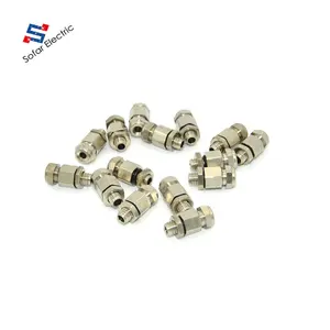 CE IP68 Mini Small Size M6 Brass Cable Gland