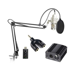 Wholesales Professional Condenser Sound <strong>Recording</strong> BM-800 <strong>Microphone</strong> With Shock Mount BM-800 for Radio Braodcasting Singing - Product Image 2