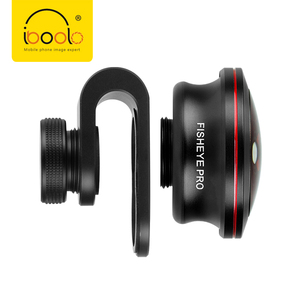 Lente PRO Super Fisheye de 210 Grados y 10 mm con Clip para Cámara Dual IBOOLO - Product Image 2
