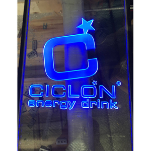 Pièces de rechange gratuites pour réfrigérateur de présentation, réfrigérateur à porte vitrée avec logo LED pour boissons énergisantes, utilisé en supermarché - Product Image 6