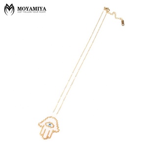 Moyamiya collana gioielli miyuki perline hamsa fatima mano palma fortunato potente <span class=keywords><strong>amuleti</strong></span> arabica - Product Image 5