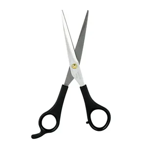 Professional Barber/Salon Razor Edge Hair Cutting Scissors / Shears (6.5-Inch) - Tempered Stainless Steel