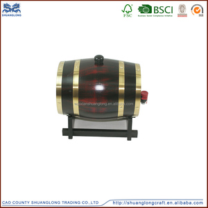 Barils à vin en <span class=keywords><strong>bois</strong></span> de chêne de haute qualité de 5 <span class=keywords><strong>litres</strong></span> avec robinet en acier inoxydable, baril à vin en <span class=keywords><strong>bois</strong></span> de chêne avec petit cheval et charrette - Product Image 3